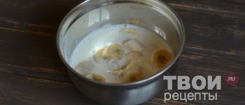 Быстрое банановое мороженое с шоколадом - пошаговый рецепт 
приготовления