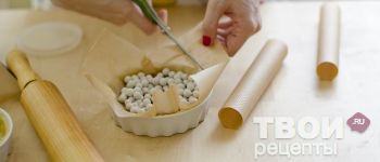 Киш с козьим сыром и луком пореем - рецепт приготовления с 
фотографиями