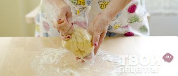 Киш с козьим сыром и луком пореем - пошаговый рецепт 
приготовления