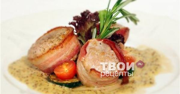 Медальоны с беконом рецепты Медальоны с беконом рецепты