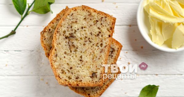 Кекс с орехами вкусный рецепт