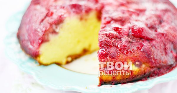 Клубничный пирог на кефире в мультиварке рецепты Клубничный пирог на кефире в мультиварке рецепты