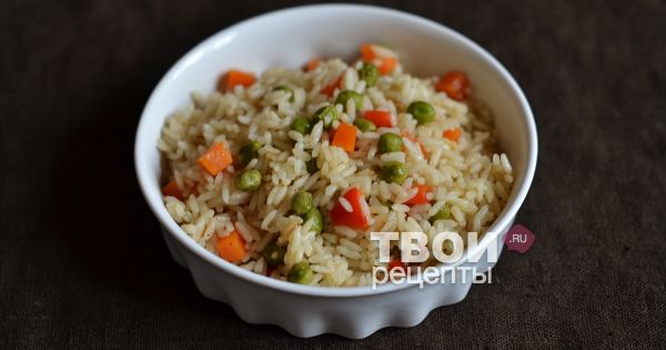 Рис со смесью овощей рецепт с пошагово Рис со смесью овощей рецепт с пошагово