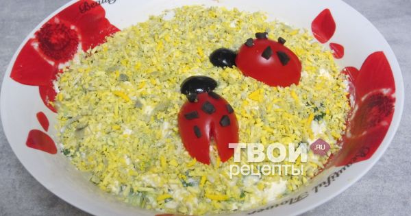 Салат с брынзой рецепт простой