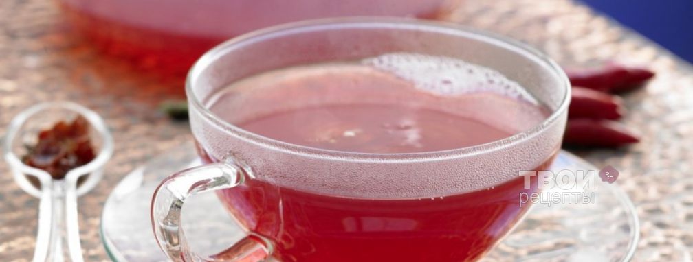 Чай с шиповником - Рецепт