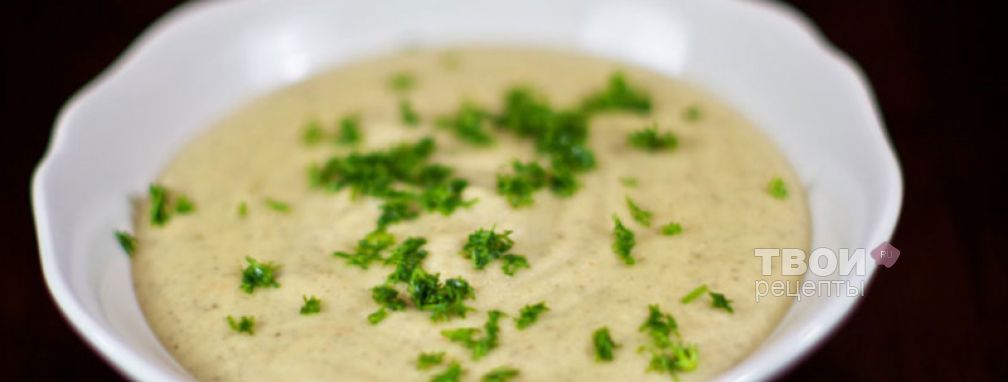 Грибной суп пюре - Рецепт