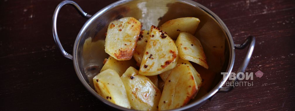 Картошка в рукаве в духовке