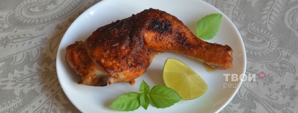Курица под апельсиново-чесночным соусом - Рецепт