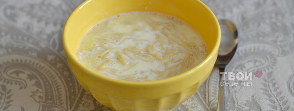 Молочный суп в мультиварке - Рецепт