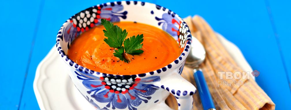 Морковно-картофельный суп-пюре (постный) - Рецепт