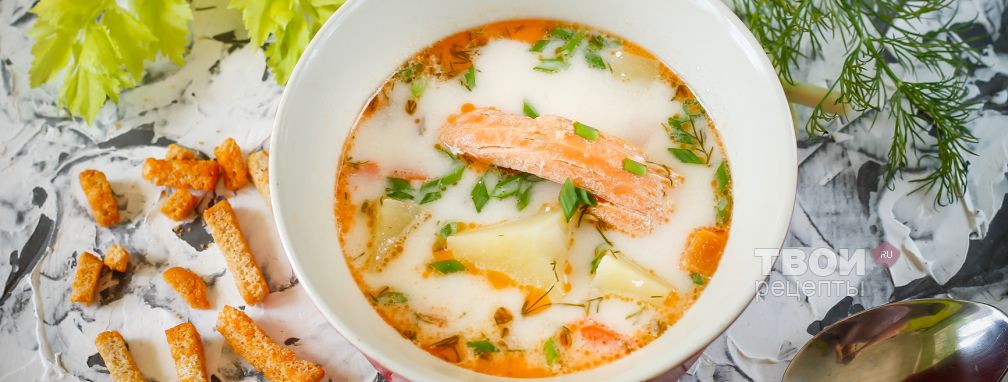 Сырный суп в мультиварке - Рецепт