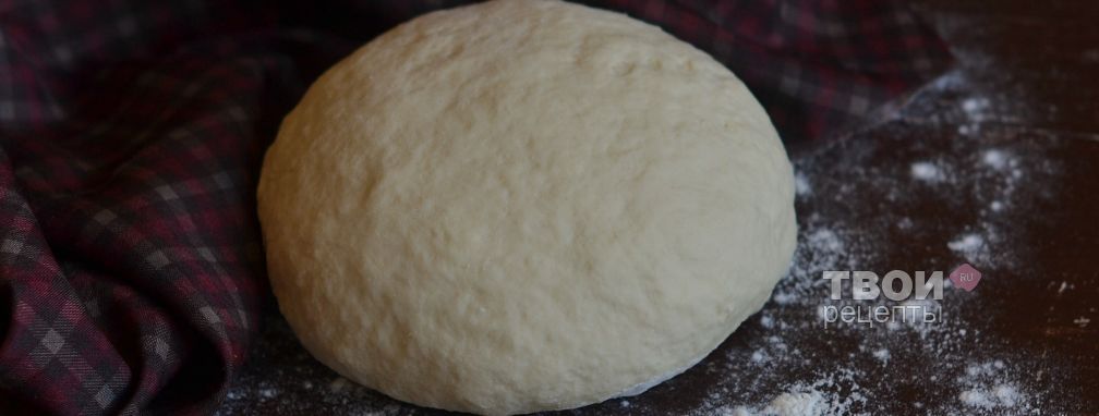 Тесто на кефире для чебуреков - Рецепт