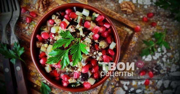 Салаты чоги и газапхули - самые вкусные блюда грузинской кухни из свежих овощей.