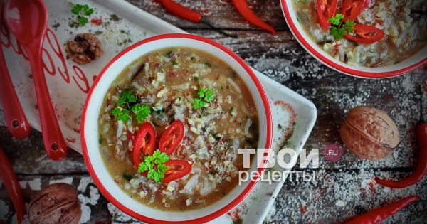 Вкусные рецепты приготовления супа харчо: 9 рецептов