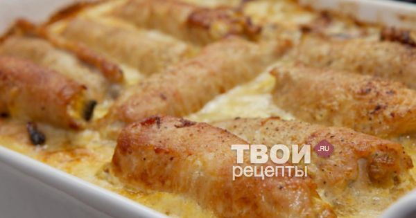рецепт рулетиков из свинины с сыром в духовке | Дзен