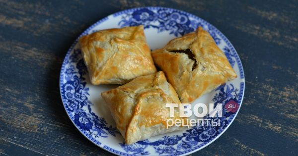 Пирожки из слоеного теста с печенью - пошаговый рецепт с фото на internat-mednogorsk.ru
