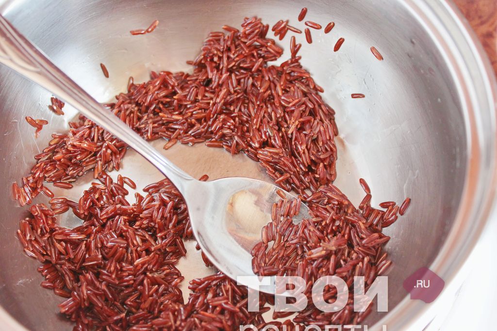 Красный Рис Рецепты Приготовления С Фото