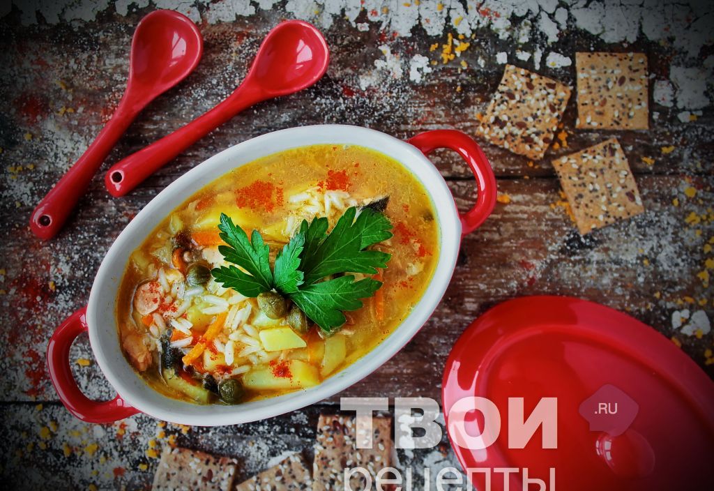 Рыбный суп из сайры - классический рецепт с пошаговыми фото