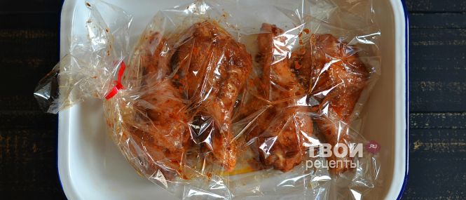 Запеченные куриные голени в рукаве с овощами – пошаговый рецепт приготовления с фото