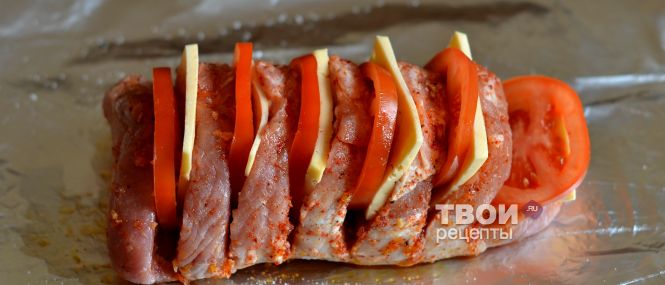 Мясо-гармошка в духовке из свинины - рецепт с фото | Как приготовить на irhidey.ru
